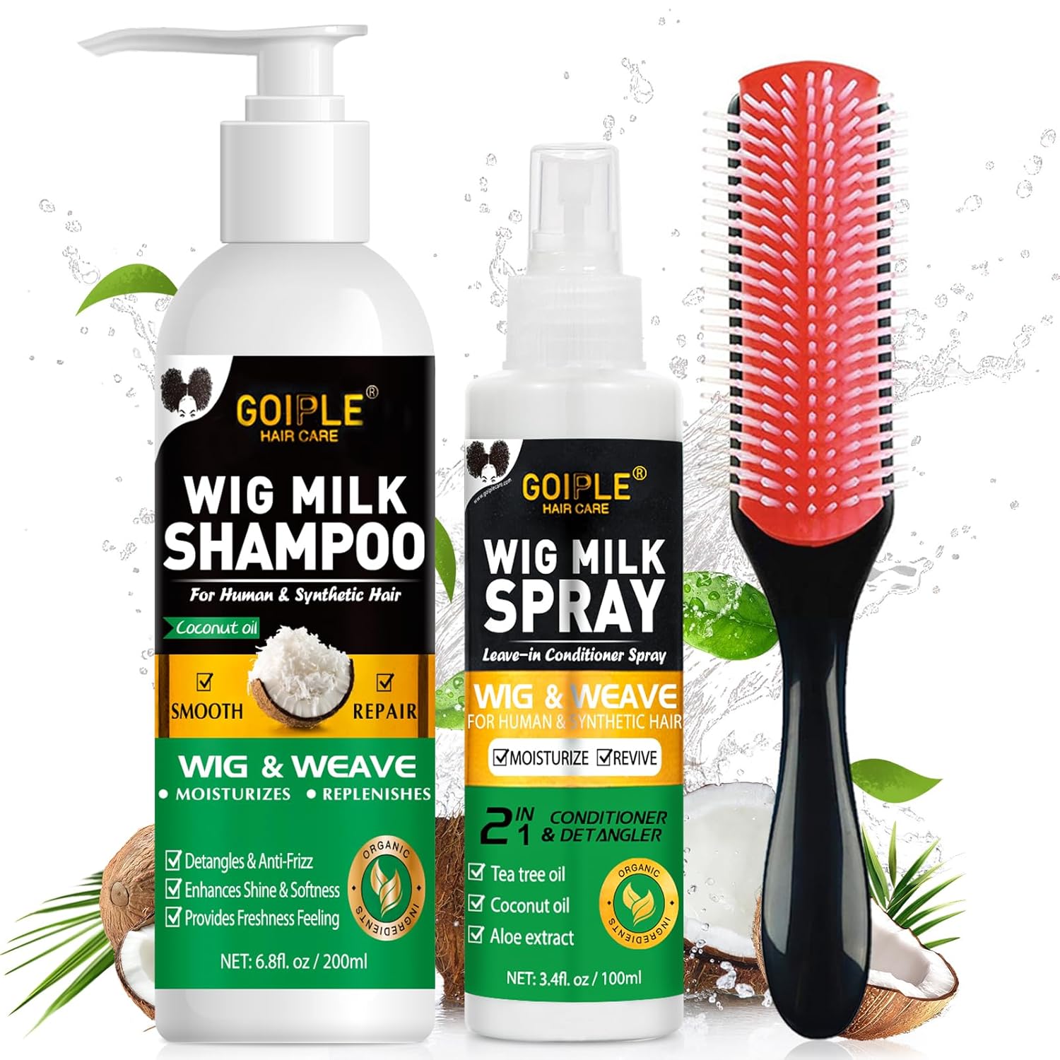 Hair Care - GOIPLE 3'ü 1 Arada Peruk Bakım