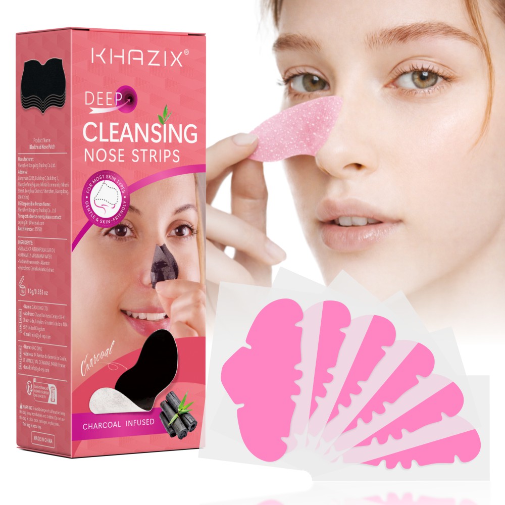 Salicylic Acid Blackhead Remover - 10/25/50PCS Pembe Hidrokolloid Burun Bantları, Derin