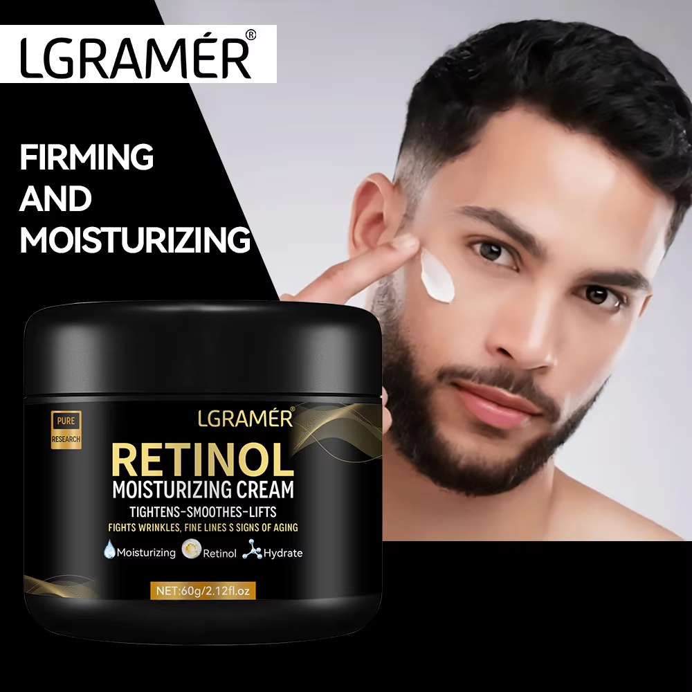 Retinol Anti Wrinkle Cream - Erkekler için Retinol Yüz Nemlendirici Nemlendirici