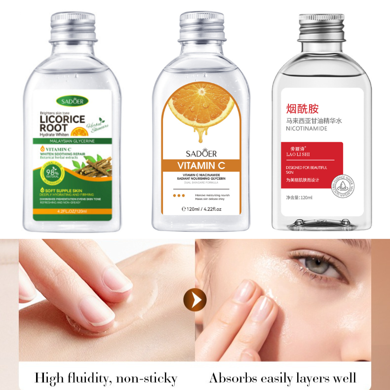 Niacinamide Pore Shrinking Essence - VC Niacinamide Beyazlatıcı Besleyici Gliserin Meyan