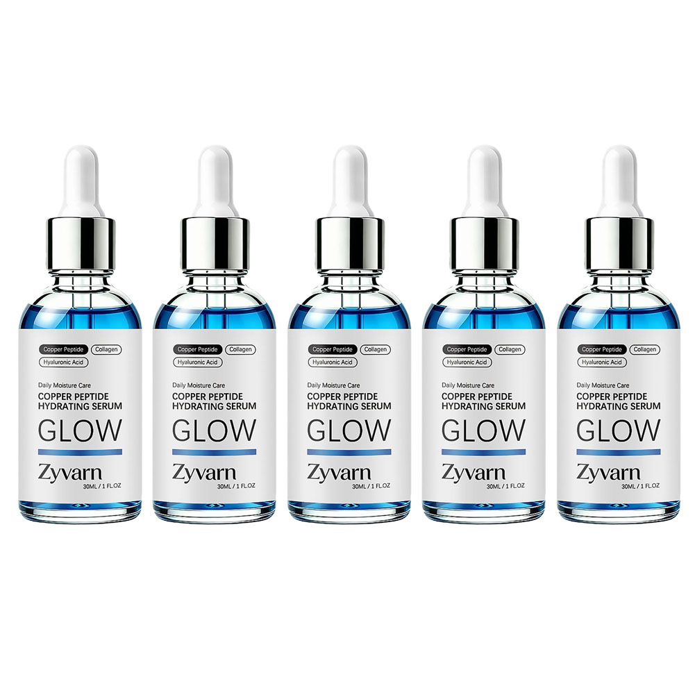 Hyaluronic Acid Facial Serum - 1/2/3/5 adet Bakır Peptit Serumu GHK-Cu