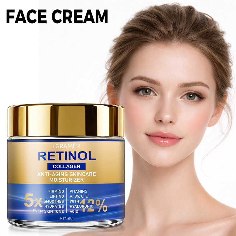 Retinol Anti Wrinkle Cream - Retinol Yüz Kremi Nemlendirici Kırışıklık Giderici