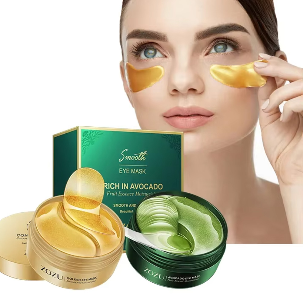 Collagen Under Eye Patches - 24K Altın Göz Jeli Maskesi Avokado