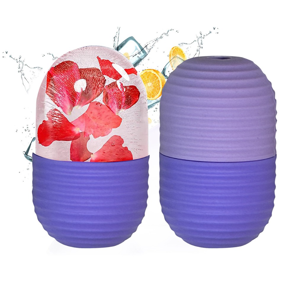 Face Ice Roller Puffiness - 1 adet yeni silikon buz silindiri