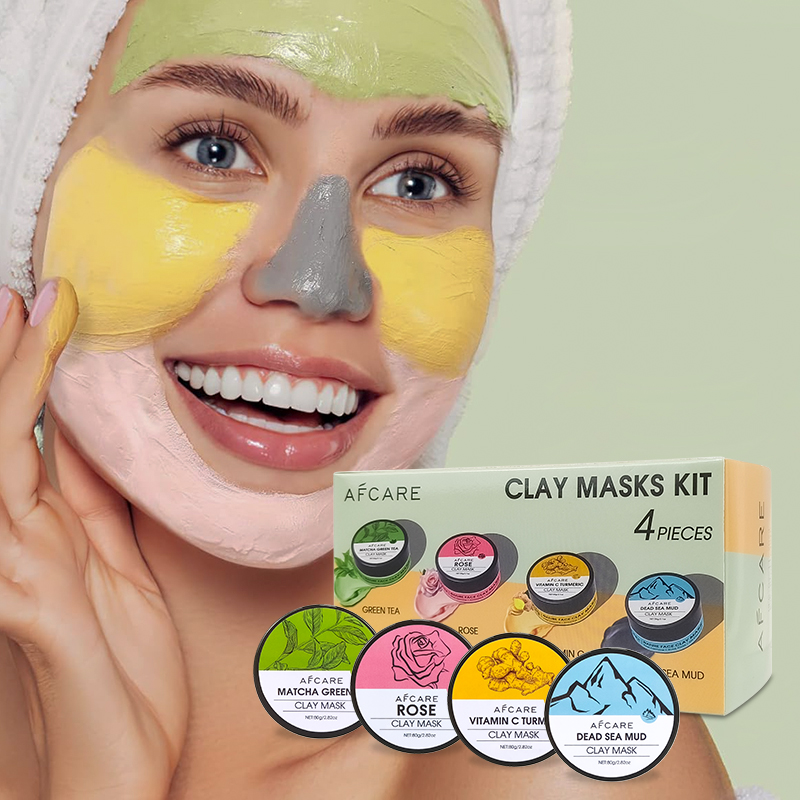 Green Tea Cleansing Clay Mask - 4 Parçalı Yüz Maskesi Seti -