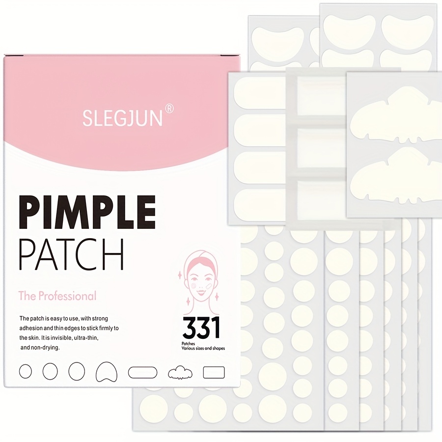 Hydrocolloid Pimple Patch - Yüz İçin Büyük Sivilce Bantları, Hidrokolloid