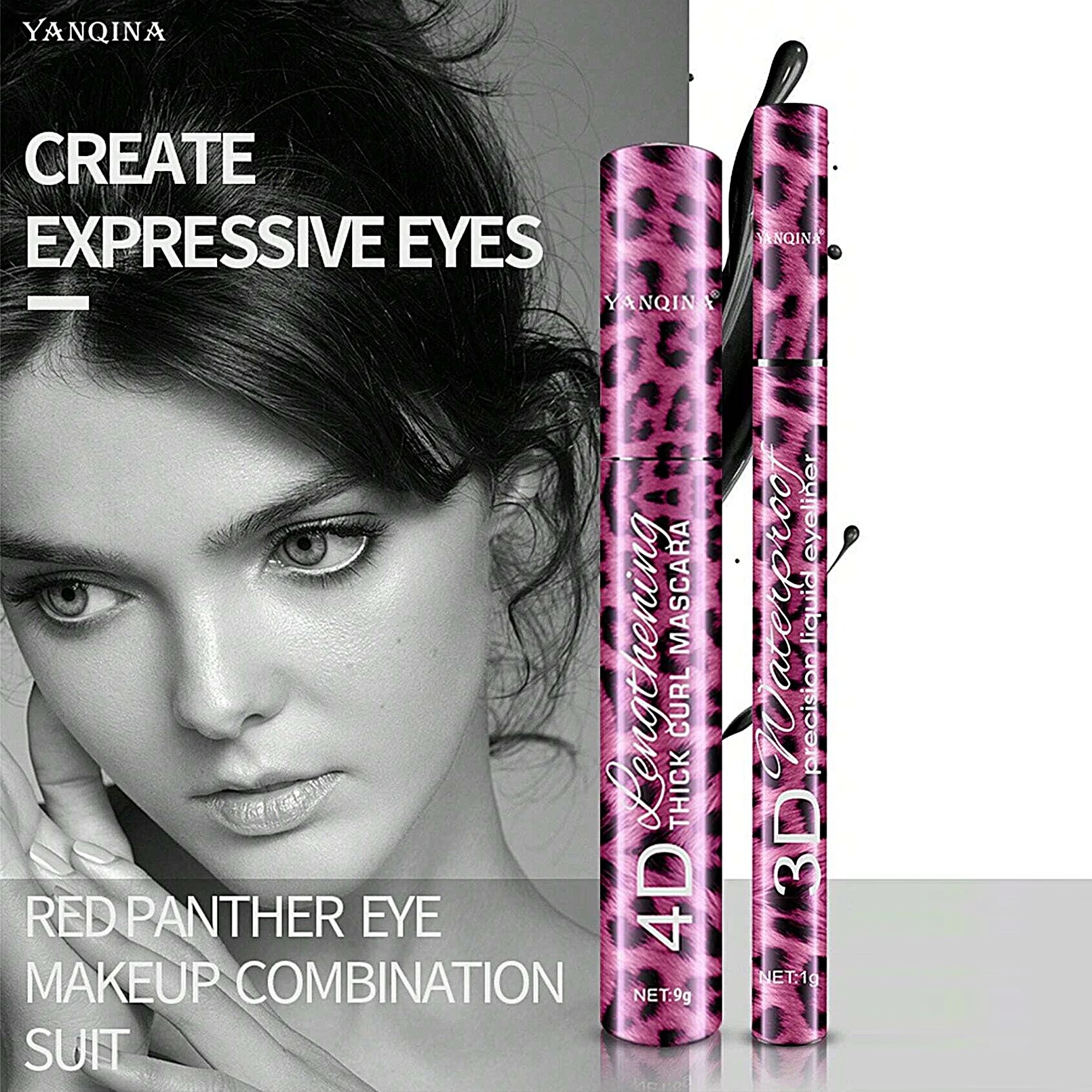 YANQINA sıvı Eyeliner kalem 4D - Waterproof Liquid Eyeliner Pen incelemesi ve fiyatı