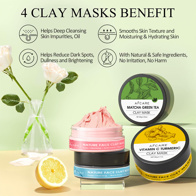 4 Adet Kil Yüz Maskesi Seti Ze - Green Tea Cleansing Clay Mask incelemesi ve fiyatı