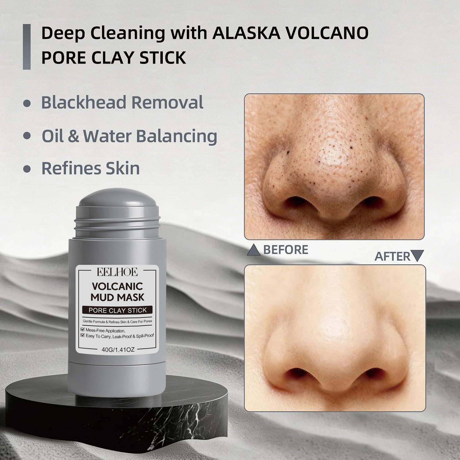 Alaska Volkanı ve Yeşil Çay De - Green Tea Cleansing Clay Mask incelemesi ve fiyatı