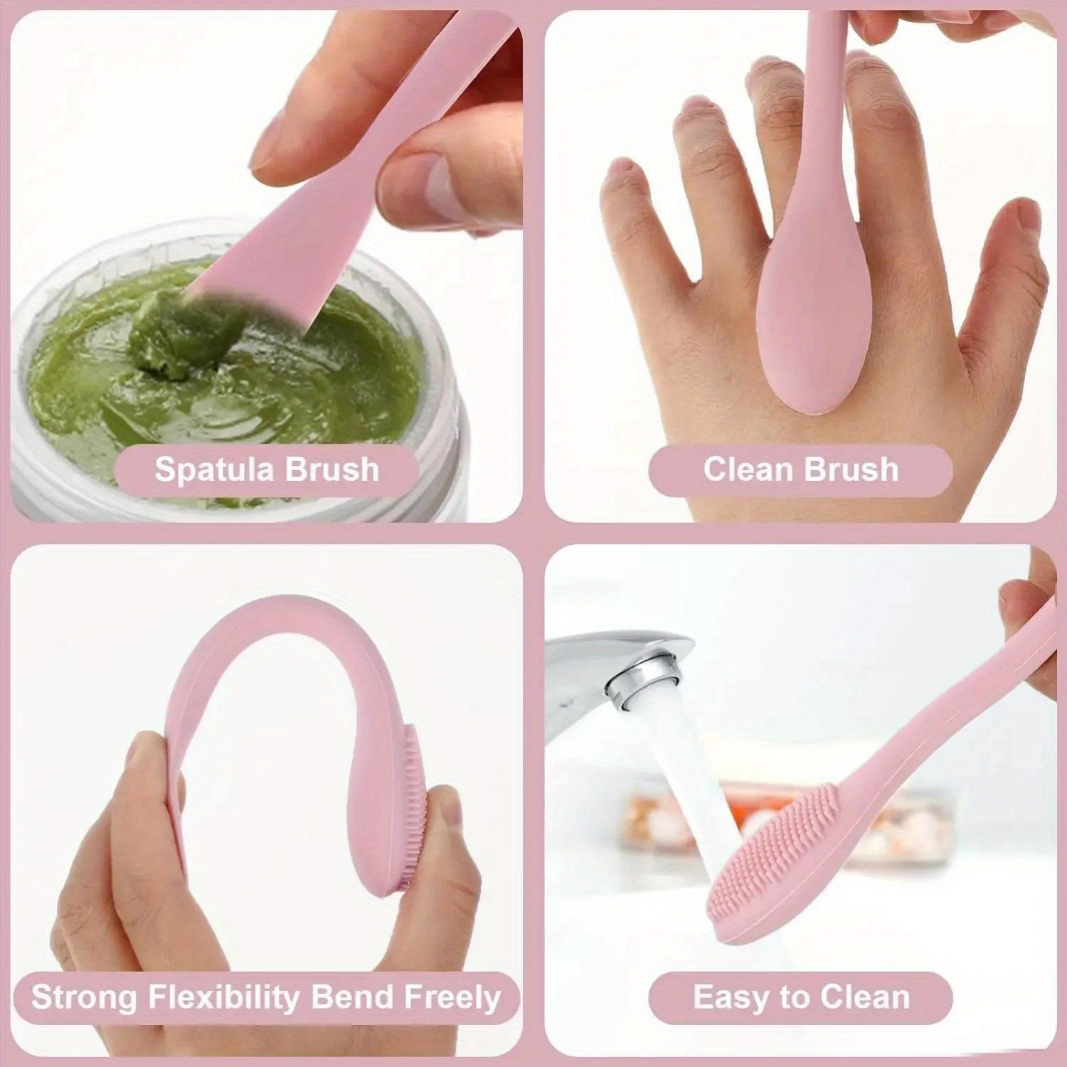 Çift Kafa Yüz Maskesi Fırça Si - Silicone Face Scrubber Electric incelemesi ve fiyatı