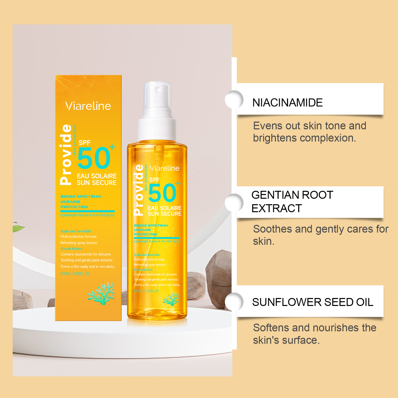 Nemlendirici Görünmez Güneş Ko - Spf 50 Waterproof Sunscreen incelemesi ve fiyatı