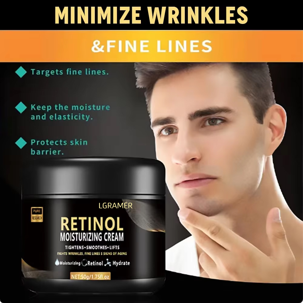 Erkekler için Retinol Yüz Neml - Retinol Anti Wrinkle Cream incelemesi ve fiyatı