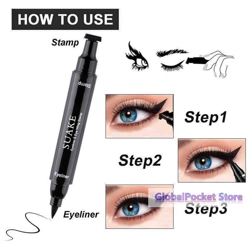 [TG823]2 Adet Siyah Eyeliner Ç - Waterproof Liquid Eyeliner Pen incelemesi ve fiyatı