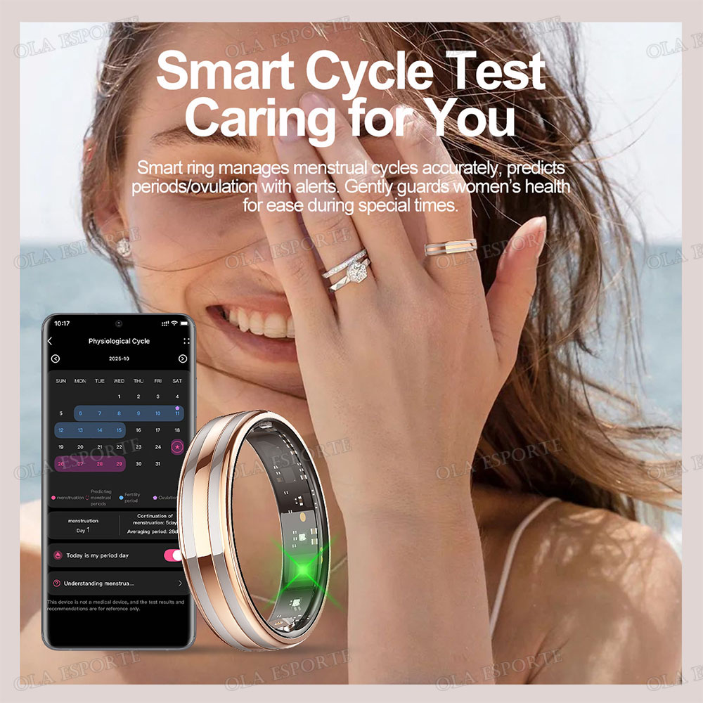 Yeni 6.3mm İnce Akıllı Yüzük S - Health Monitors incelemesi ve fiyatı