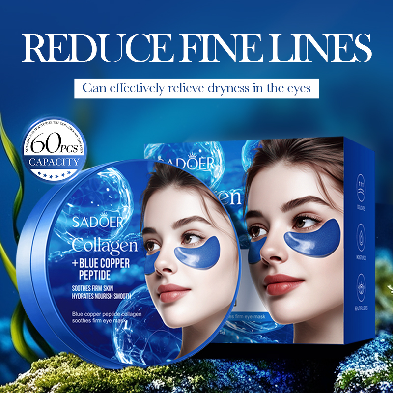 60 adet SADOER Kafein Kristal  - Collagen Under Eye Patches incelemesi ve fiyatı