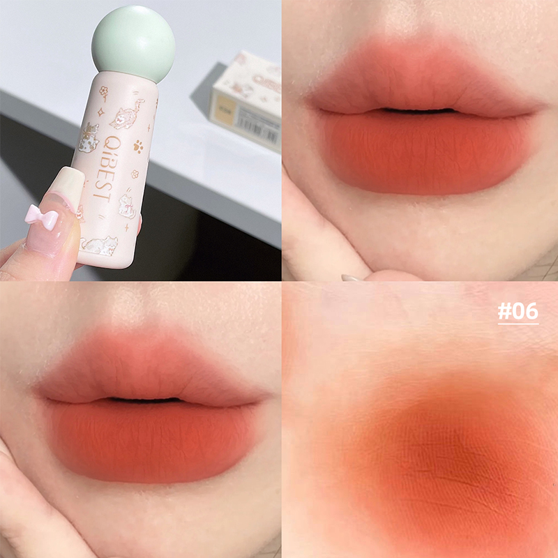 QIBEST Sevimli Kadife Mat Duda - Matte Velvet Lip Tint Long Lasting incelemesi ve fiyatı