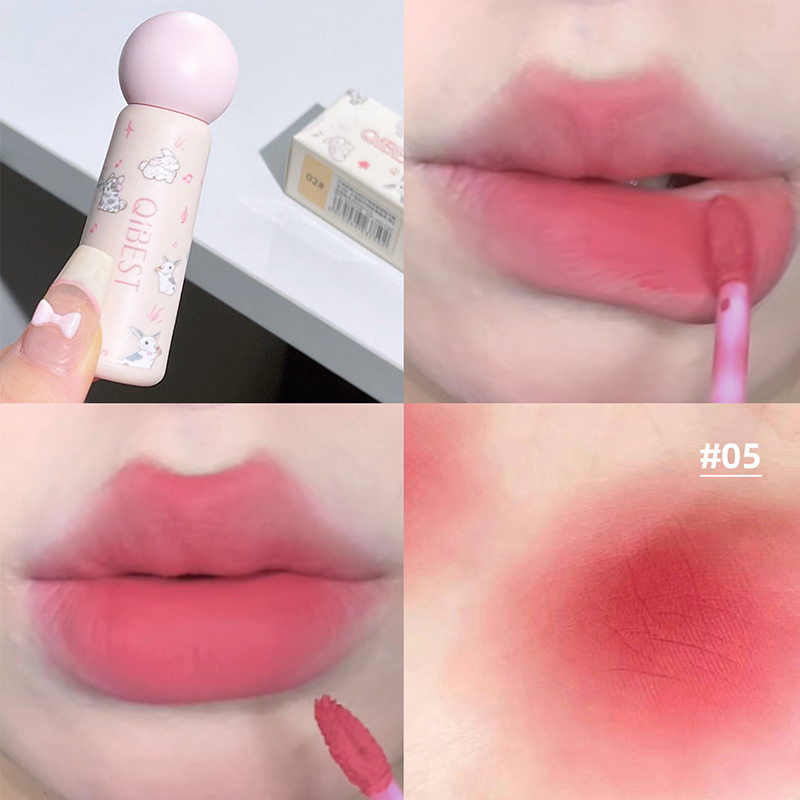 QIBEST Sevimli Kadife Mat Duda - Matte Velvet Lip Tint Long Lasting incelemesi ve fiyatı