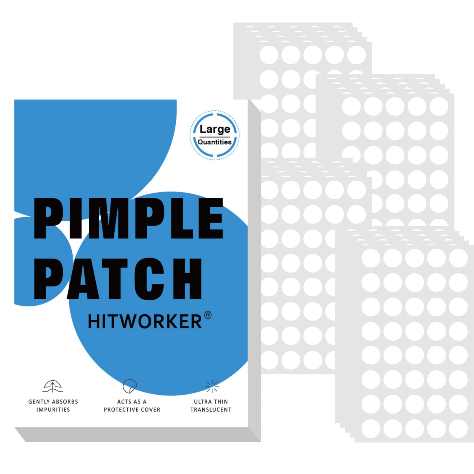 800 Adet Hidrokolloid Akne Siv - Hydrocolloid Pimple Patch incelemesi ve fiyatı