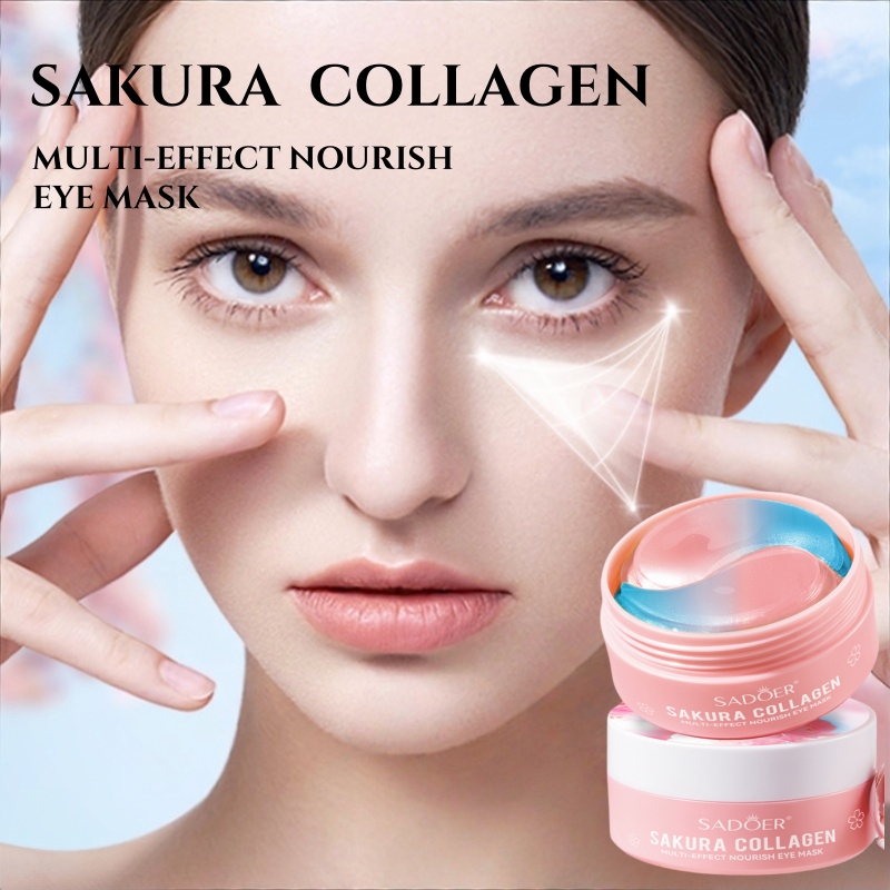 60 Adet Sakura Kolajen Çok Etk - Collagen Under Eye Patches incelemesi ve fiyatı