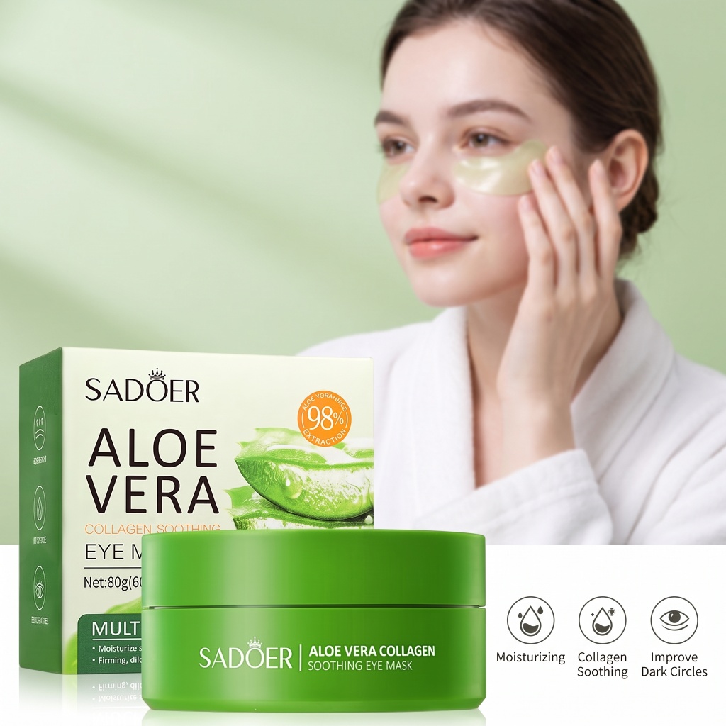 60 adet Aloe Vera Kollajen Göz - Collagen Under Eye Patches incelemesi ve fiyatı