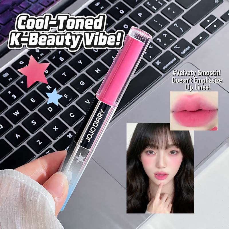 JOJO DIARY Çift Etkili Dudak P - Matte Velvet Lip Tint Long Lasting incelemesi ve fiyatı